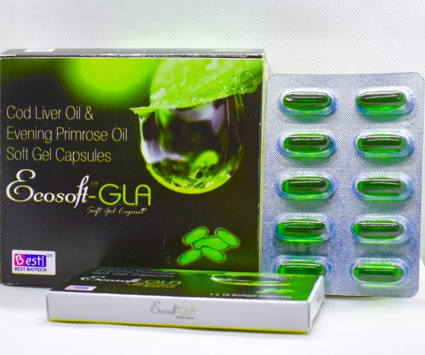 ECOSOFT-GLA soft gel capsules