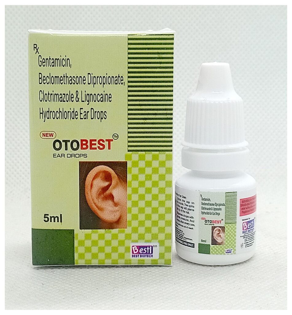 Otobest Ear Drops Best Biotech India